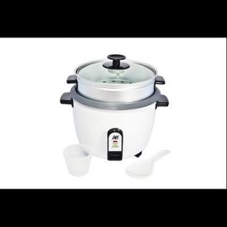 10 cup electric rice cooker with vegetable steamer time left