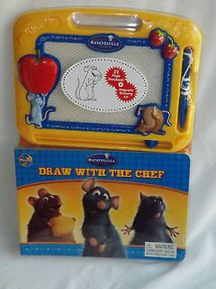  Ratatouille Draw with the Chef Board Book & Magnetic Drawing Kit 2007