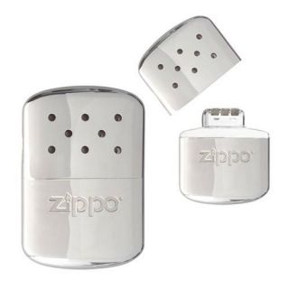 Zippo Hand Warmer High Polished Chrome Pocket Lighter Hunting Camping
