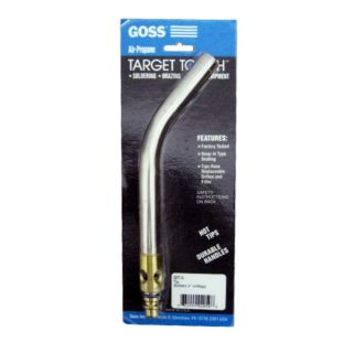 Goss GT 5 Air Propane Target Torch Tip 4 Snap In
