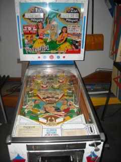 Gottlieb Paradise Pinball Machine