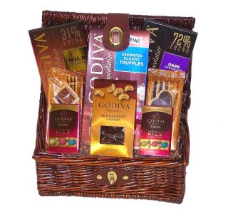  Chocolate Sinful Selection   Gourmet Holiday / Christmas Gift Basket