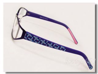  Metal Acetate Full Rim Eyeglass Frame Womens Glasses D9500E New