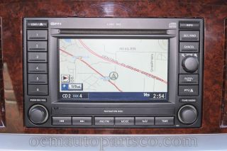 2007 2006 2005 Jeep Grand Cherokee 6 CD Player Radio GPS Rec