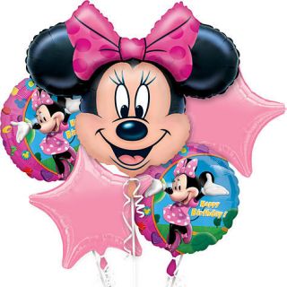 Disney Minnie Mouse Happy Birthday Balloon Bouquet