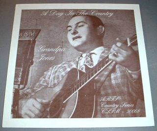 Grandpa Jones   A Day in the Country. ARTS Country Series CLPM