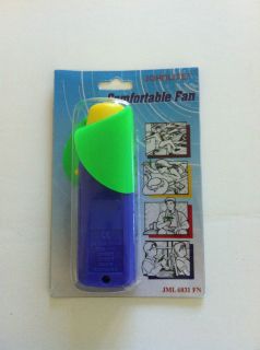 New Portable Pocket Hand Personal Fan 2XAA Battery Required