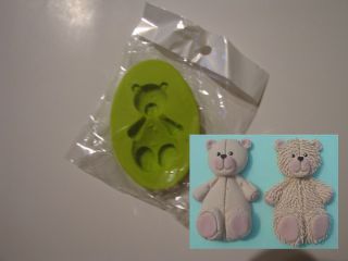 Handmade Craft of 3D Teddy Bear Silicone Mold