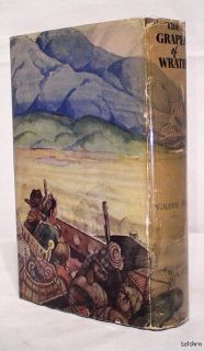 The Grapes of Wrath 1st 1st Steinbeck First Edition