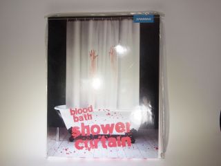 Spinninghat Psycho Style Bloodbath Shower Curtain