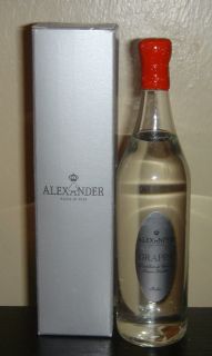 Alexander Grappa Aqva Di Vita Grape Distilled Collectors Bottle Box 50