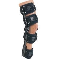 Donjoy Rehab Telescoping TROM Hinged Knee Brace Adjustable Flexion
