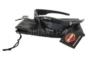 Auth Harley Davidson Sunglasses HDS573 Gray Gray Pouch