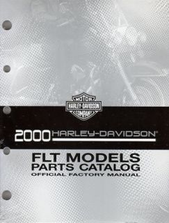 2000 Harley Davidson Touring Road King Parts Catalog 99456 00A