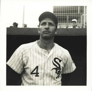 ron hansen vintage 3 5x3 5 chicago white sox snapshot photograph photo