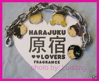 HARAJUKU LOVERS BRACELET MULTI CHARM AUTHENTIC LIMITED EDITION GWEN