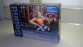New SB1040 PCI Express Sound Blaster x Fi Xtreme Audio Sound Card