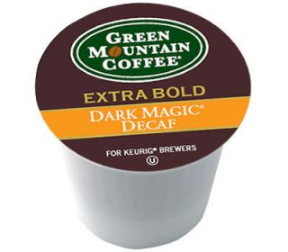 24 Keurig K Cups Green Mountain Coffee Dark Magic Decaf