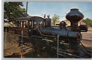Postcard Argent Lumber Locomotive Co Hardeeville SC