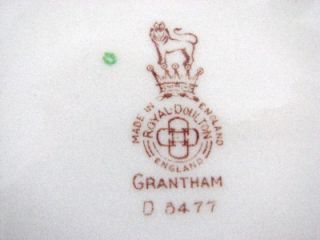 English Royal Doulton Grantham D5477 Brown Dot China 6 5 Bread Butter