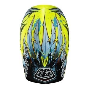 Troy Lee Designs D3 Speedwing Yellow Helmet X Large TLD Downhill MTB