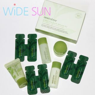 INNISFREE Green Tea Pure Deluxe Kits 5type Cream Serum Skin Lotion