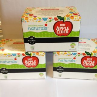 Green Mountain Naturals Keurig 36 K Cups Apple Cider Made w Real