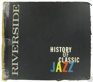 History of Classic Jazz Bill Grauer Prod Riverside 5LP