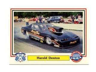 HAROLD DENTON #68 International Hot Rod Association IHRA Drag Racing