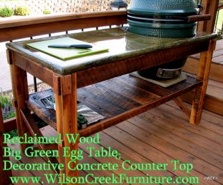 Big Green Egg Table Size Large Egg 21in