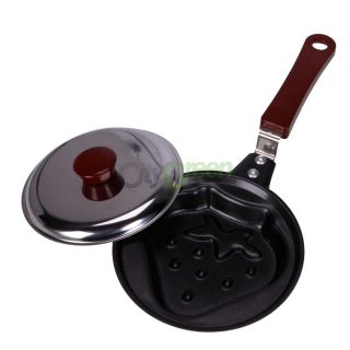 New BBQ Kitchen Pancake Stainless Steel Strawberry Cook Fried Egg Pot