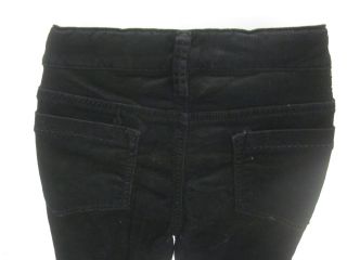 on GOLDSIGN Black Corduroy Straight Leg Pants Size 31. These Goldsign