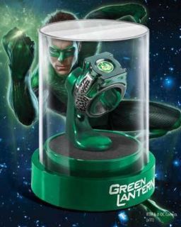 GREEN LANTERN PROP REPLICA MOVIE RING NOBLE COLLECTION FACTORY SEALED