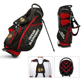  Team Golf NHL Chicago Blackhawks 14 Divider Golf Bag Stand Bag