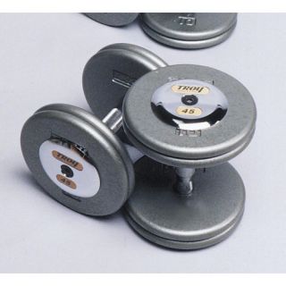 Cap Barbell Rubber Coated Hex Dumbbell with Contoured Chrome Handle