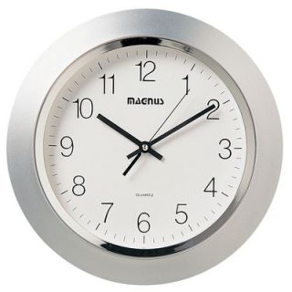 Dainolite Magnus 14 Wall Clock   RC4607 BK / 2008 PC / 29012 MT SV