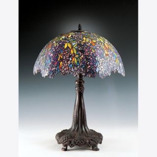 Quoizel Tiffany 3 Light Table Lamp   TF6034R