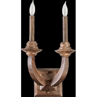 Quorum Virage Wall Sconce in Autumn Dusk   5439 1 62