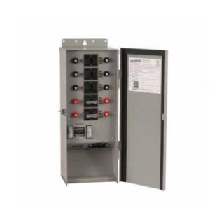  Pro / Tran Outdoor Transfer Switch with 10 Circuit Breaker
