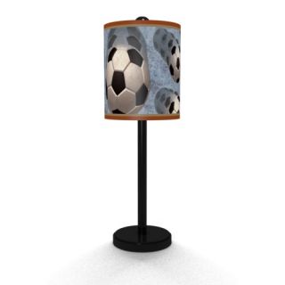 Illumalite Designs Soccer Balls Pink Table Lamp   TM 1275 / TL 1275
