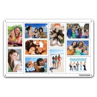 Poster Pocket 10 Opening Photo Collage Picture Frame