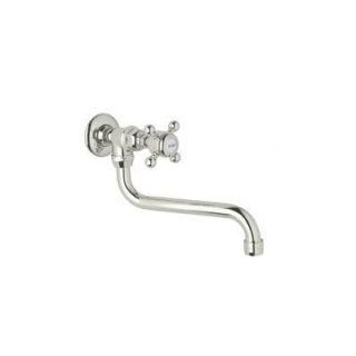 Rohl Country Kitchen 11 One Handle Wall Mount Reach Pot Filler Faucet