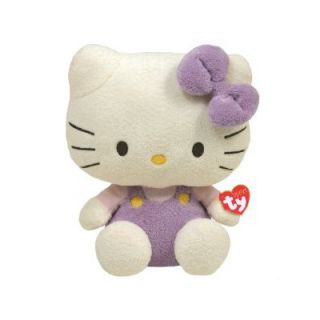 TY Beanie Babies 10 Hello Kitty in Lavender