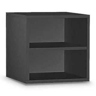 OIA Cube 15 Two Tier Storage Cube in Black