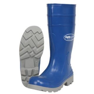 Boots 16 Pu Knee Boot Mens Steel Toe  Blue/Gray 611 Bgs1605   16