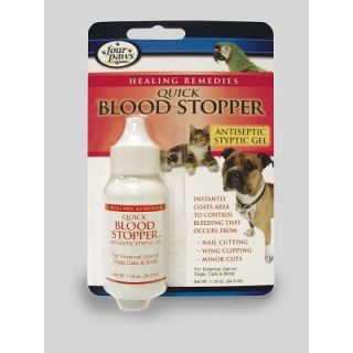 Four Paws Antiseptic Quick Blood Stopper Gel   1.16 oz.