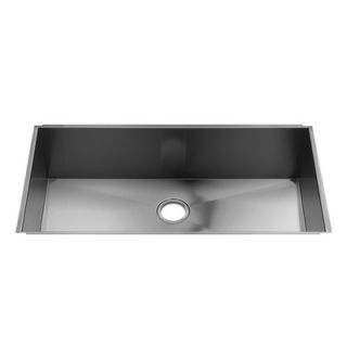 Julien UrbanEdge 37 x 19.5 Stainless Steel Single Bowl Kitchen Sink
