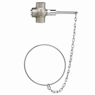 Speakman Self Closing Valve with 18 Chain and Pull Ring