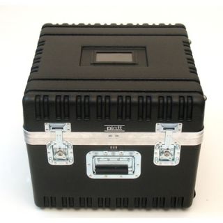  Case with Wheels and Telescoping Handle in Black 21.13 x 21 x 17.25