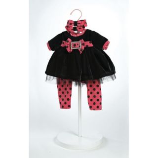 Adora Dolls 20 Baby Doll Black Velvet Costume   20920906